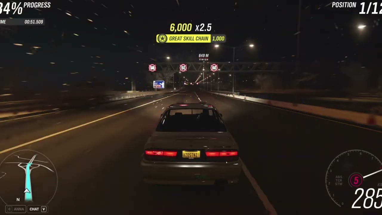 Power and Precision: VR4 Galant Drag Race Action in Forza Horizon 4