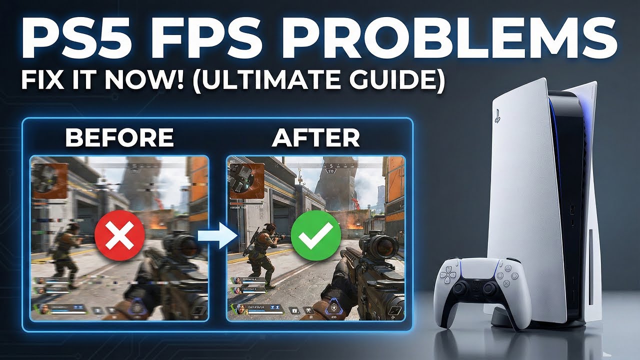 How to Fix FPS Problems on PS5