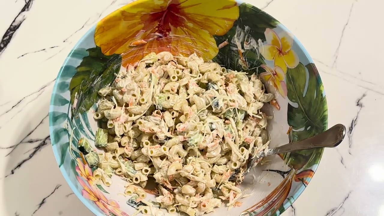 Creamy Pasta Salad 🥗