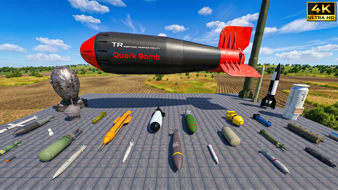 Testing the Strongest Nuclear Bombs in a Paddy Field | GMod