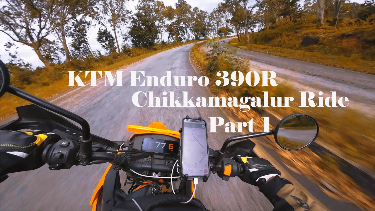 KTM Enduro 390 Real-World Test Ride | Bengaluru to Chikkamagaluru | Part 1 🏍️🌲☕