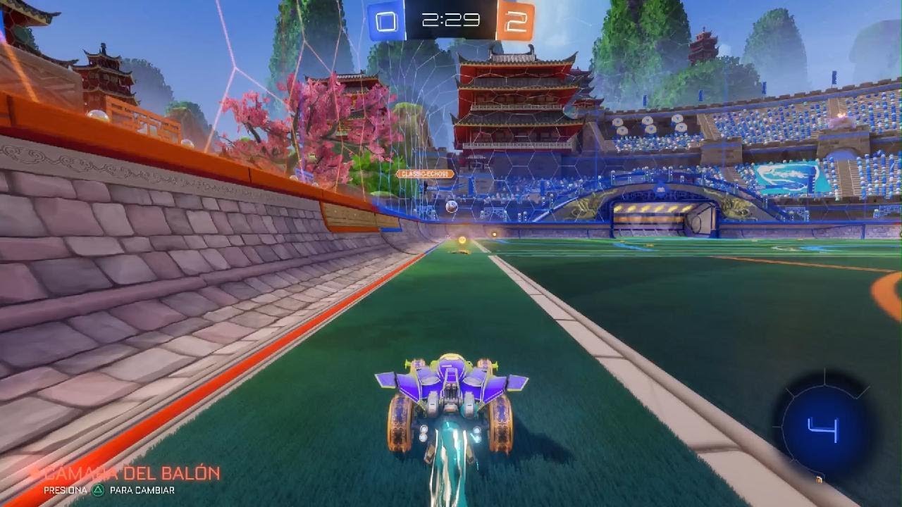 Rocket League doble pinch