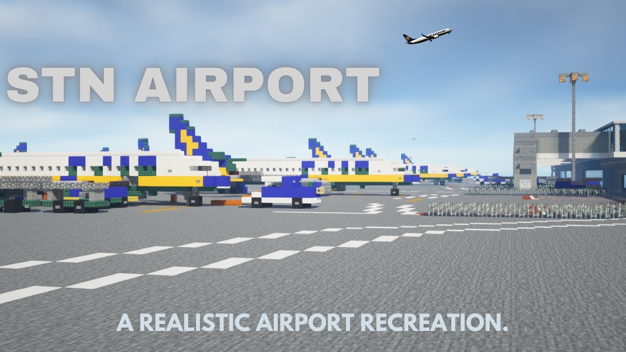London Stansted airport Minecraft Teaser! WIP