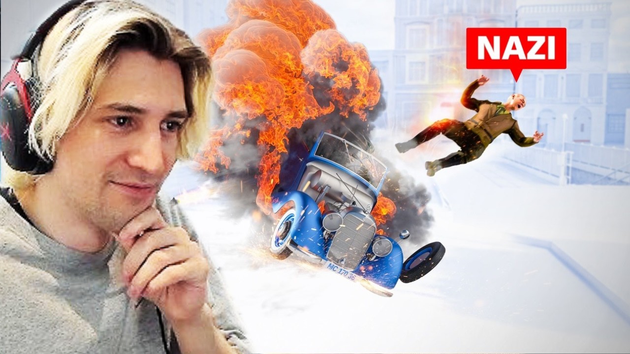 How the Most Dangerous Nazi was Assassinated | xQc Reacts