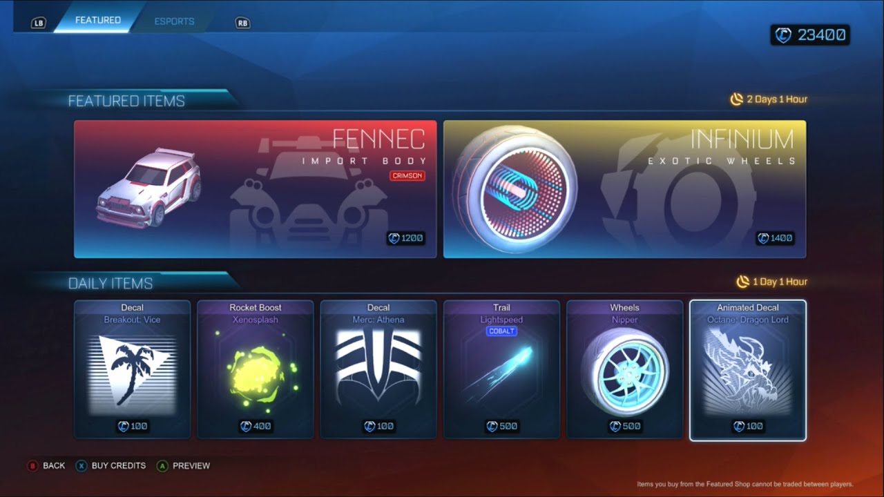 *NEW* DAILY ITEM SHOP TODAY! | FIRST ITEM SHOP! | ROCKET LEAGUE (27/8/2018)