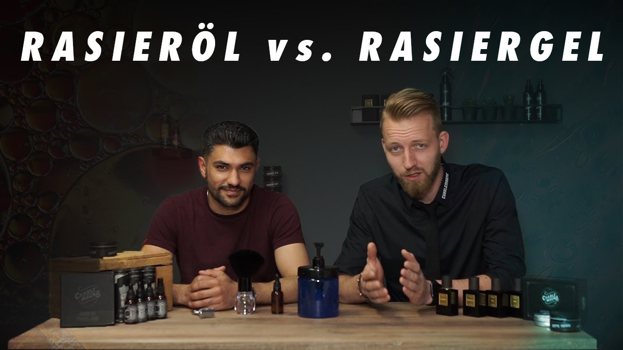 Rasiergel vs. Rasieröl - was eignet sich besser? I Charlemagne Premium