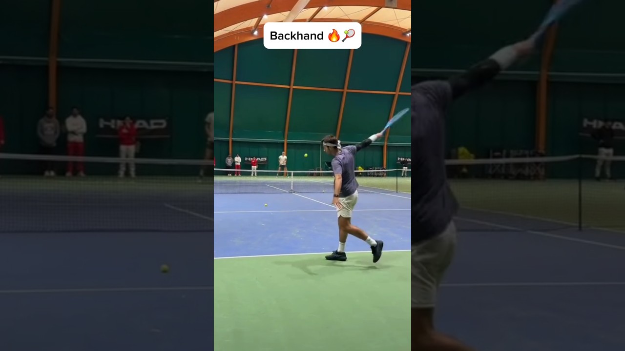 Entrenamiento de reves con @lore_musetti en IG 🔥🎾 