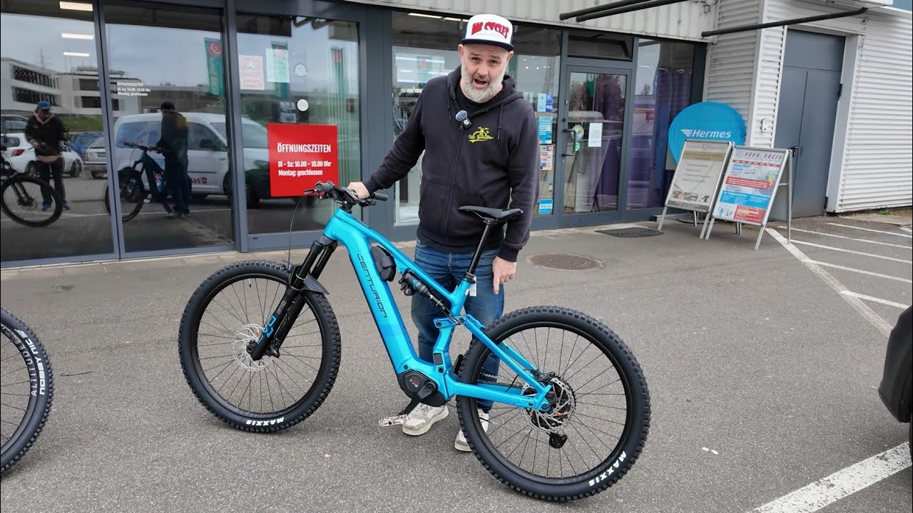 E-Bike Fullys 2025 Centurion 2025 MTB Fullys mit Meister Kai Gimmler Bous