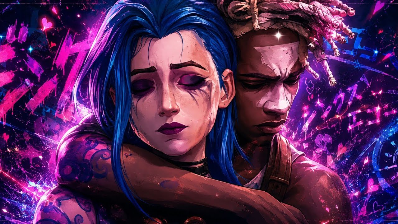 Jinx e Ekko (Arcane) Quem nasceu na guerra 💥 | Myra |