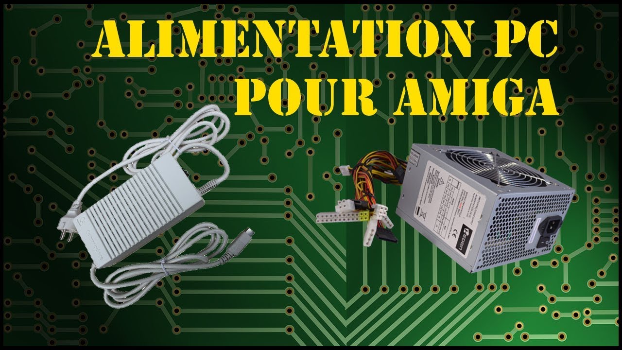 Alimentation PC pour Amiga