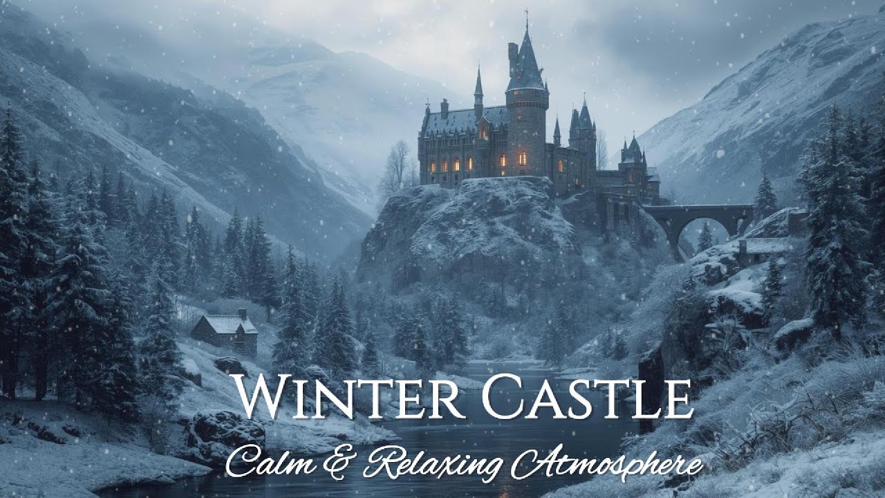 A Quiet Winter Day at the Castle | Cozy Piano Music for Focus & Calm