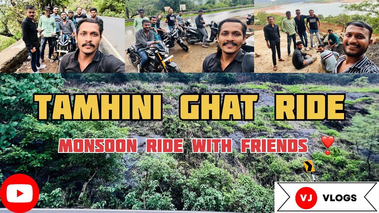 Tamhini Ghat Ride | Monsoon Ride | Bike Ride with Friends 