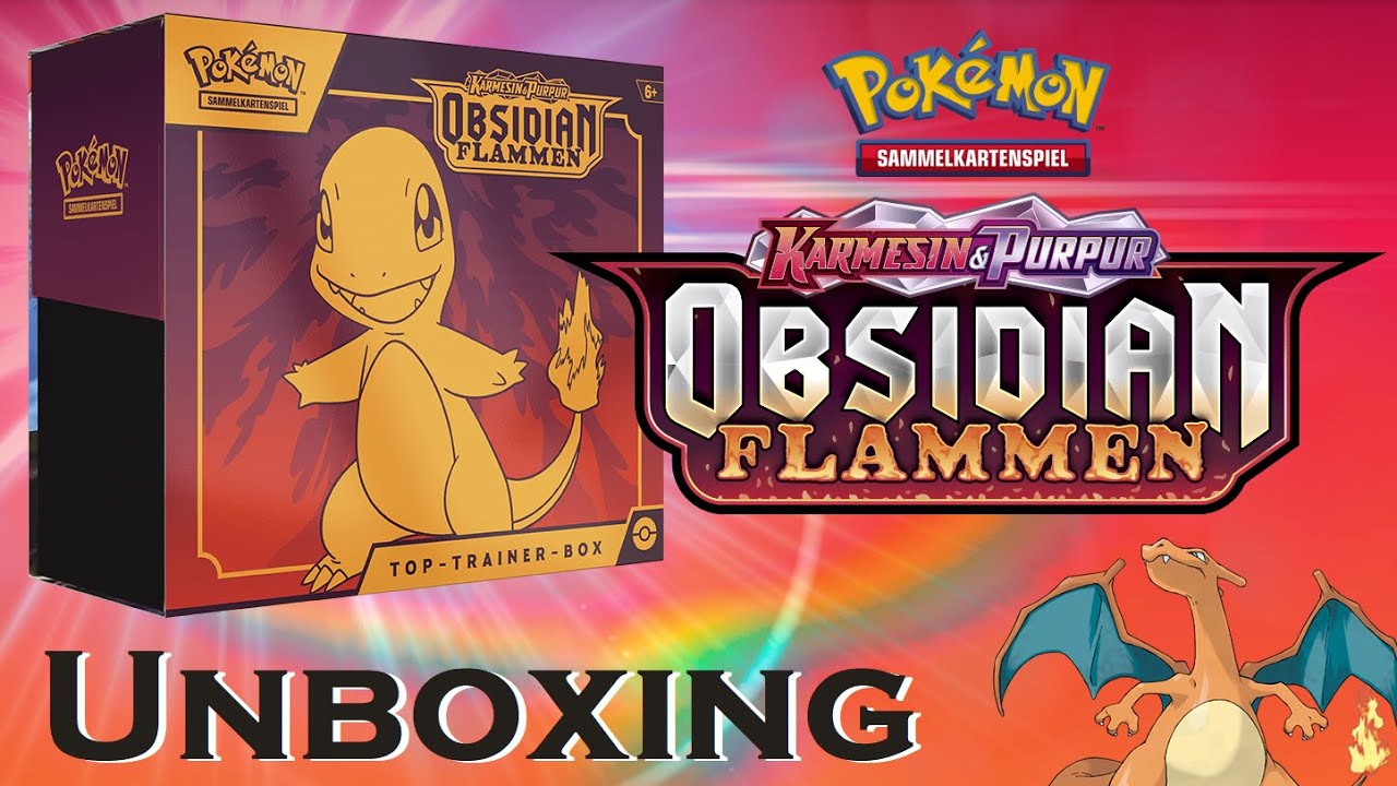 UNBOXING - Obsidian Flammen Trainer Box - Pokémon TCG