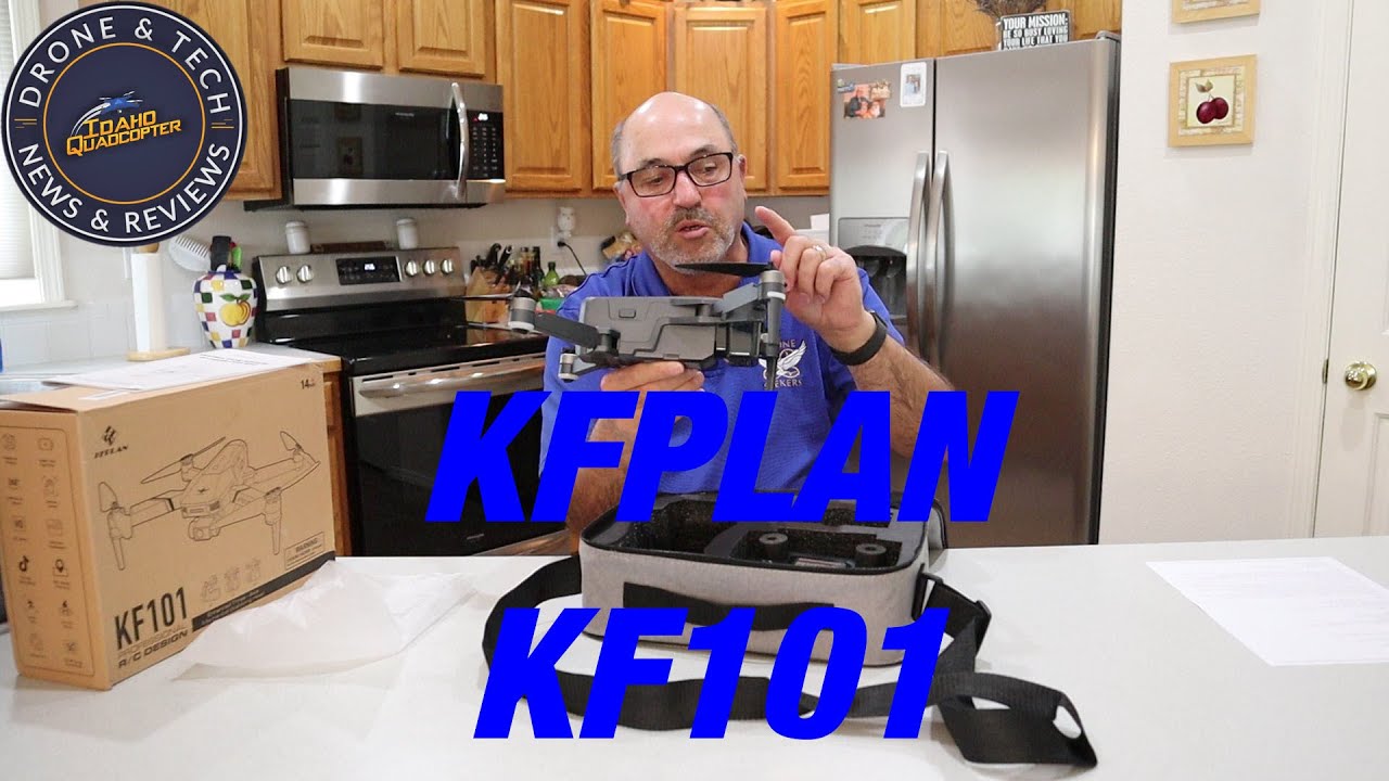 KFPLAN KF 101 GPS Camera Drone   Full Flight Review