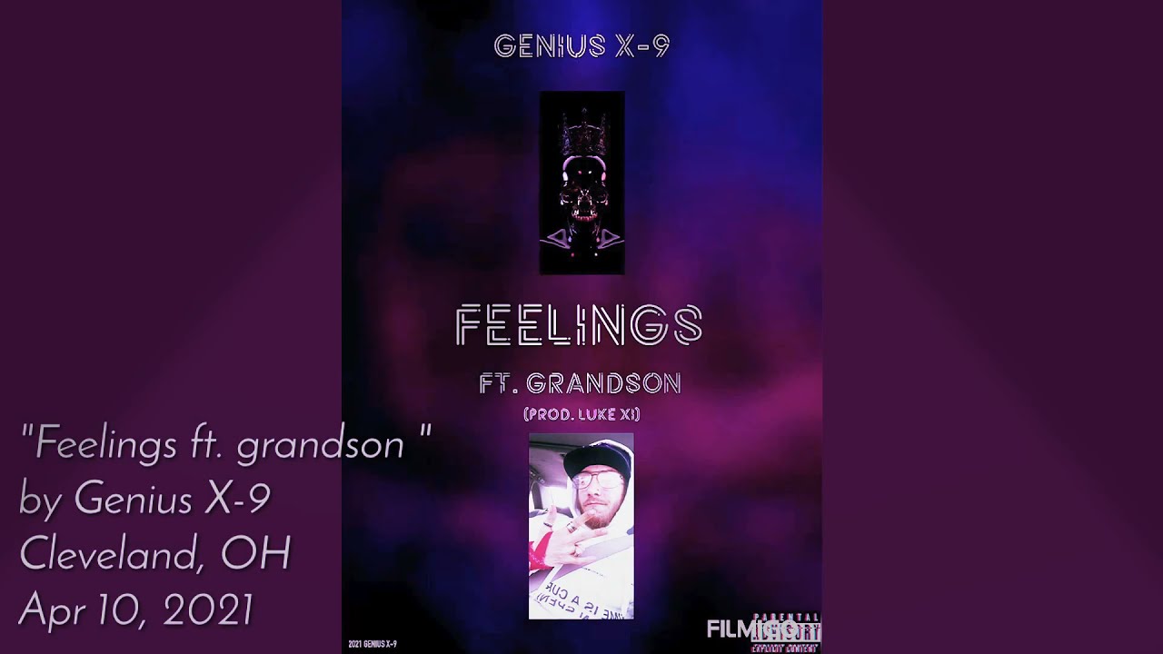 Genius X-9 - “FEELINGS” ft. grandson (Official Audio) (prod. Luke XI)