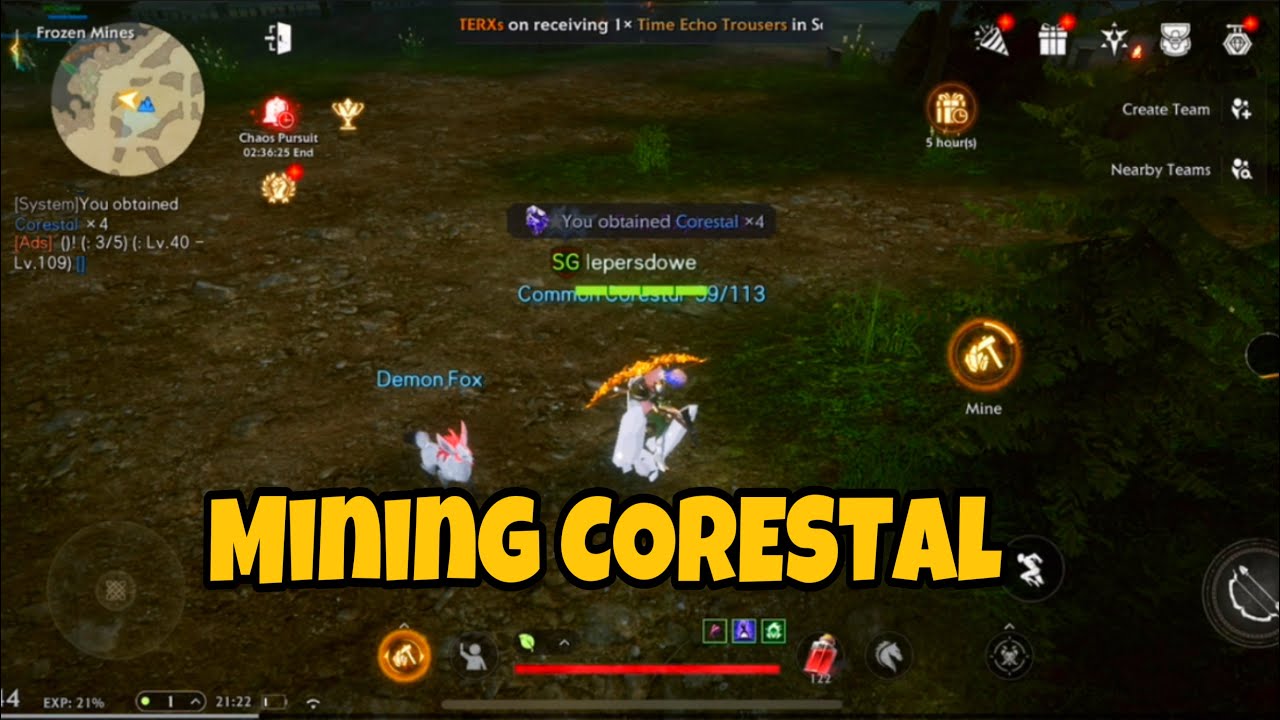 Bless Global - Mining Corestal Tutorial