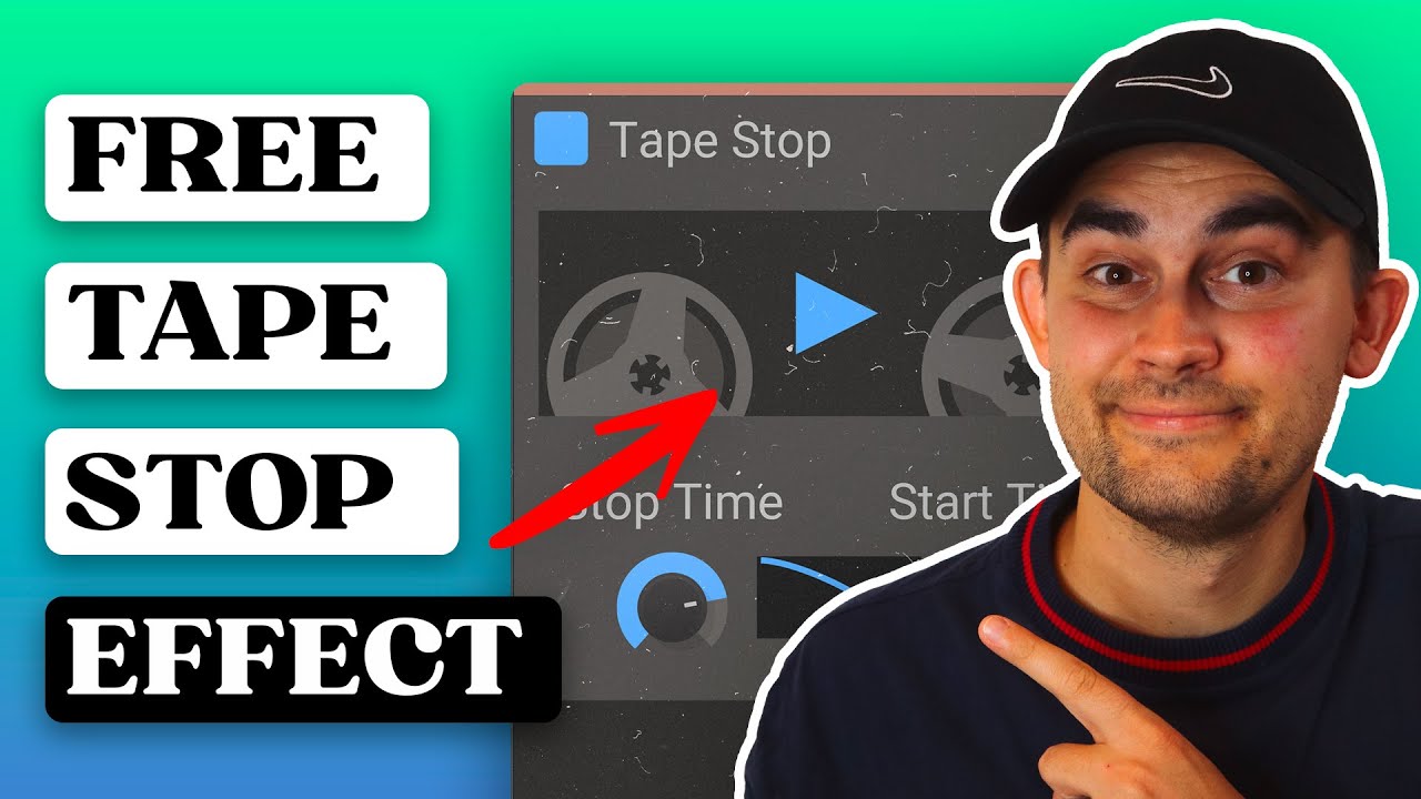 How to better Tape Stop-effects for House tracks | FREE plugin