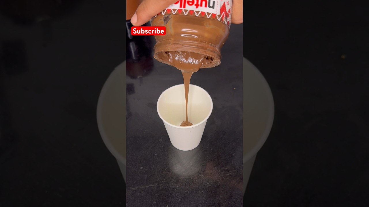 Fried Nutella? #shorts #viral #food #shortsviral