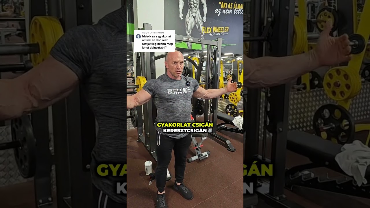 Hogyan dolgoztasd meg a mellizom als&oacute; rostjait?