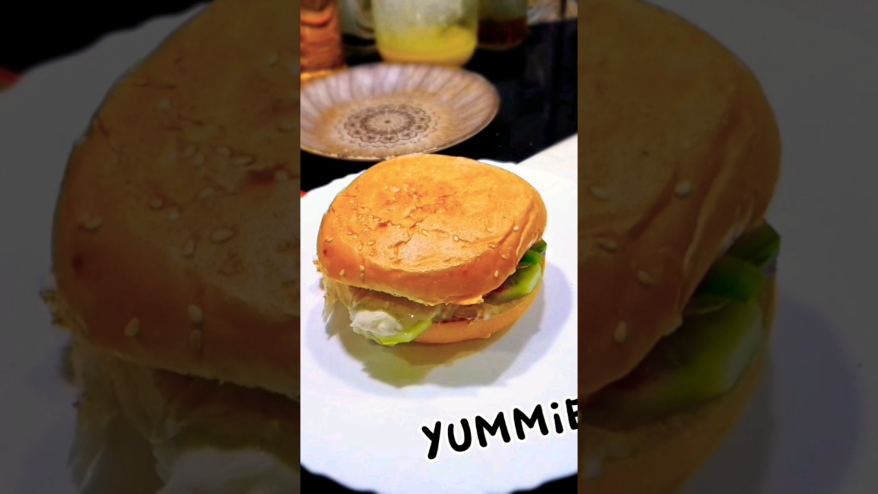 Best Burger | Homemade Burger recipe | Late night cravings | Hungry | Snacks | Easy recipes
