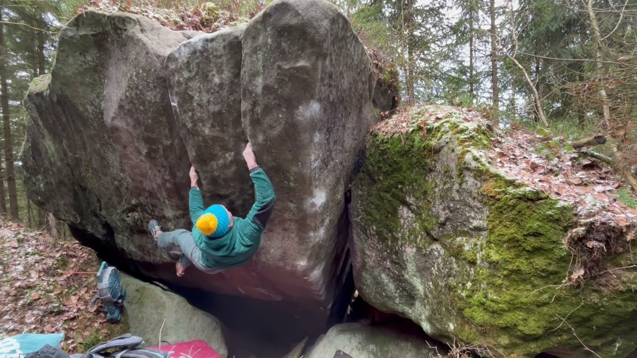 Vítejte v Medvědinci 8A+ FA Broumovsko