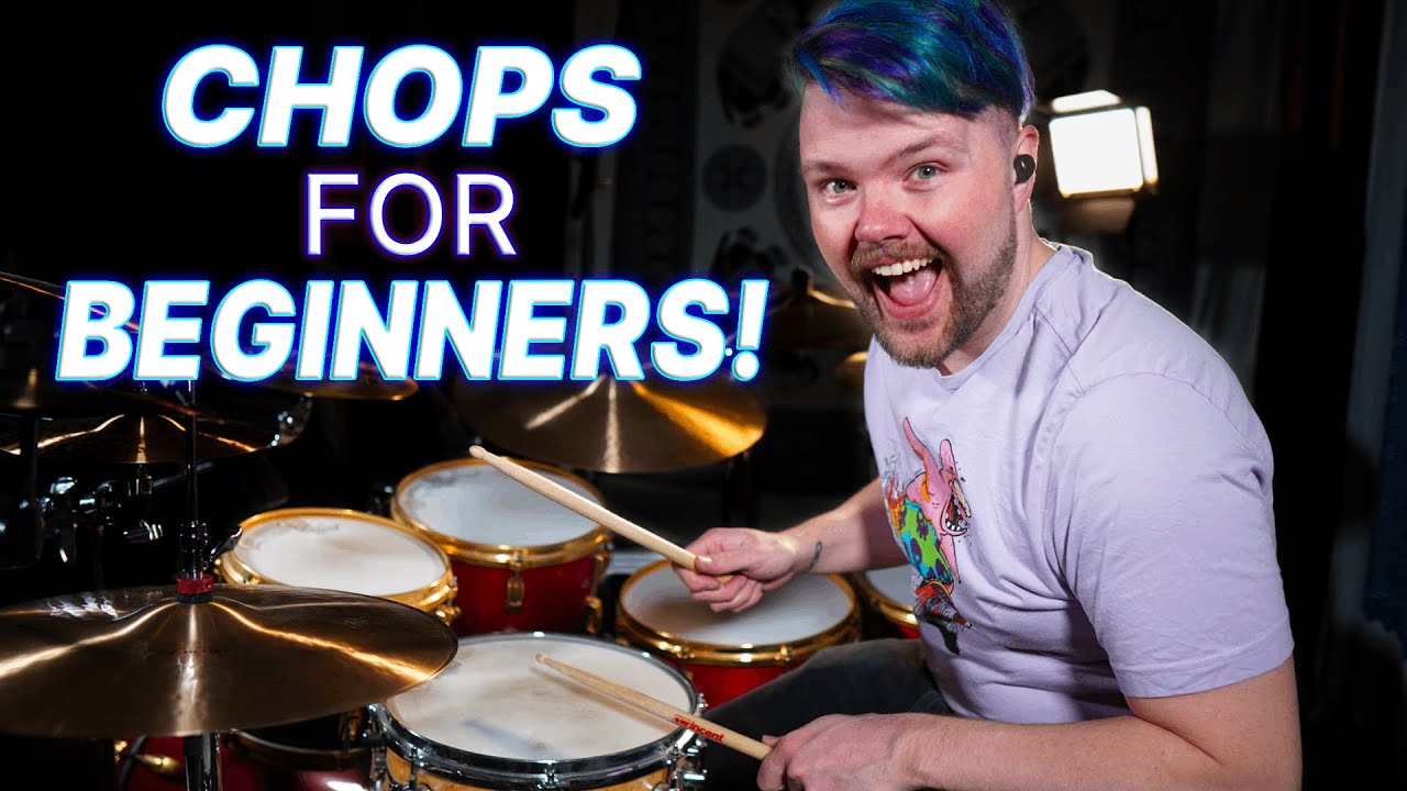 Easy Drum Chops For Beginners | DRUM LESSON - That Swedish Drummer