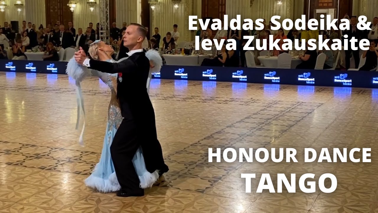 Evaldas Sodeika & Ieva Zukauskaite | Honour Dance Tango | European Championship 2022
