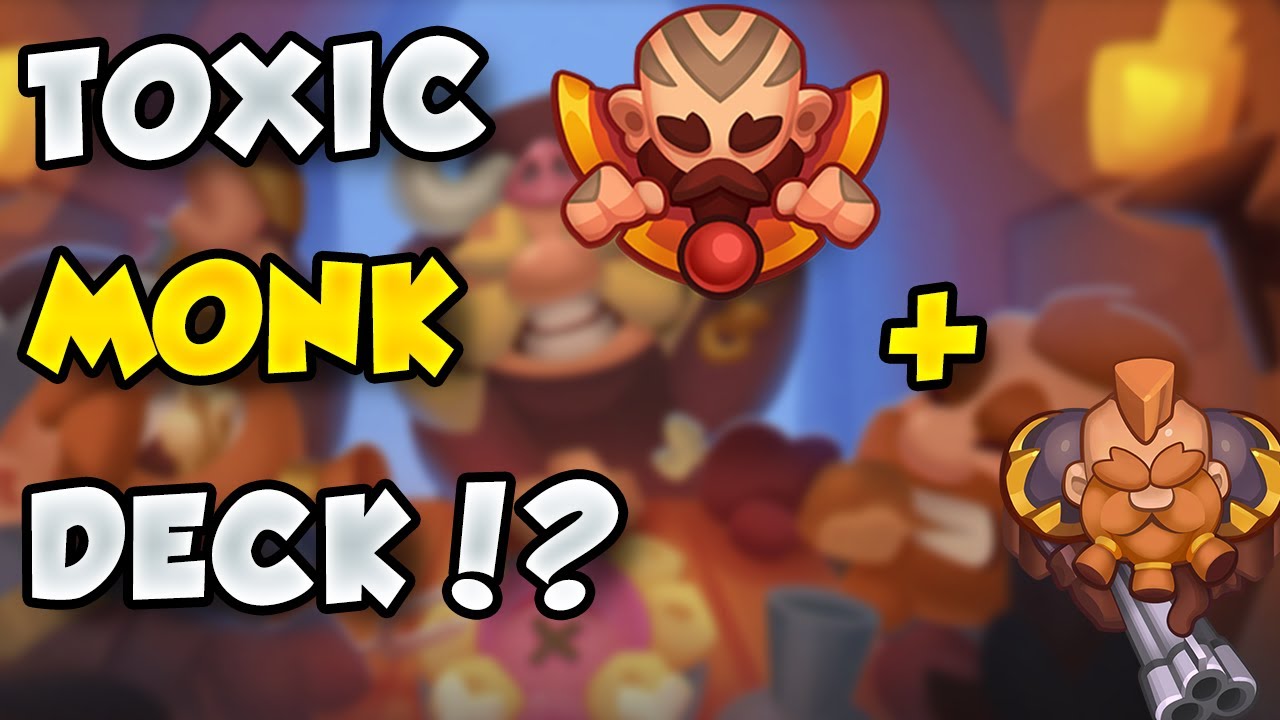 Rush Royale | Toxic Monk Deck!? || Max Monk Gameplay