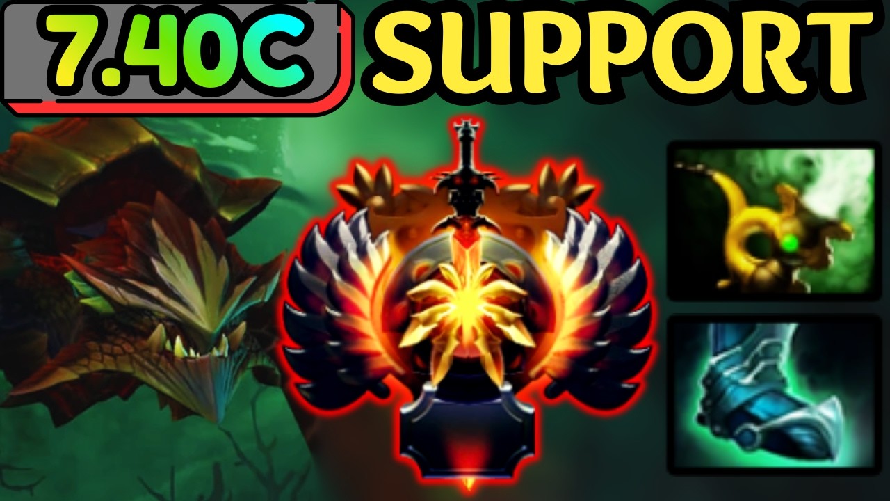 🔥 UNSTOPPABLE VIPER Soft Support — Poison Melts Everyone 🔥 Dota 2 Support