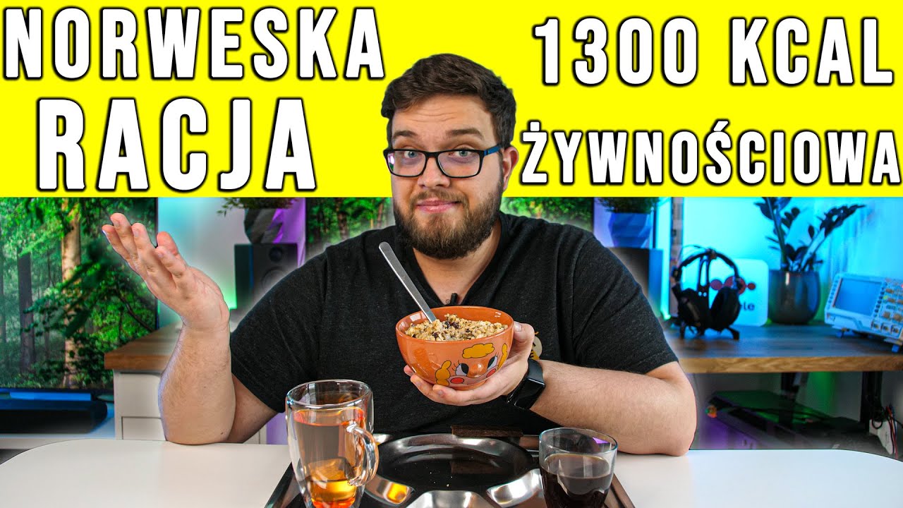 Najnowocześniejsza NORWESKA Racja Żywnościowa