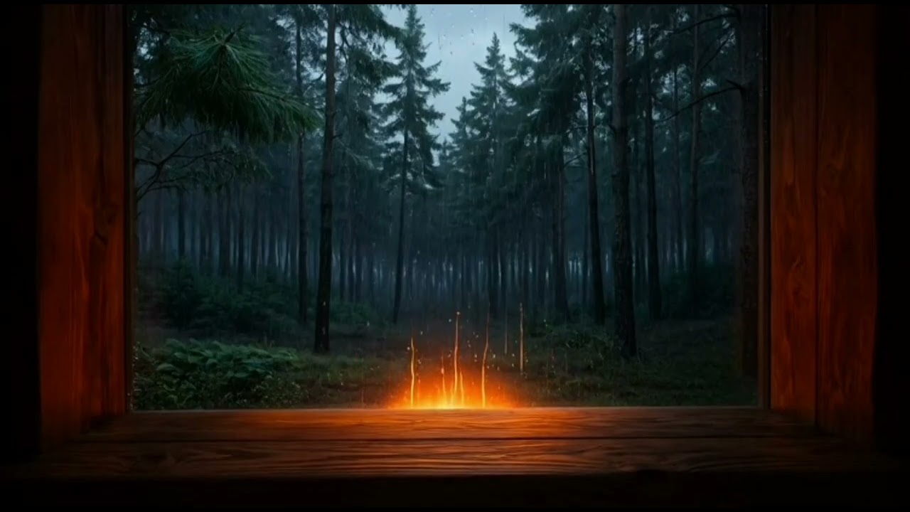 Зніми Тривогу перед Новим Тижнем 🎧 396 Гц Дощ (20 хв)