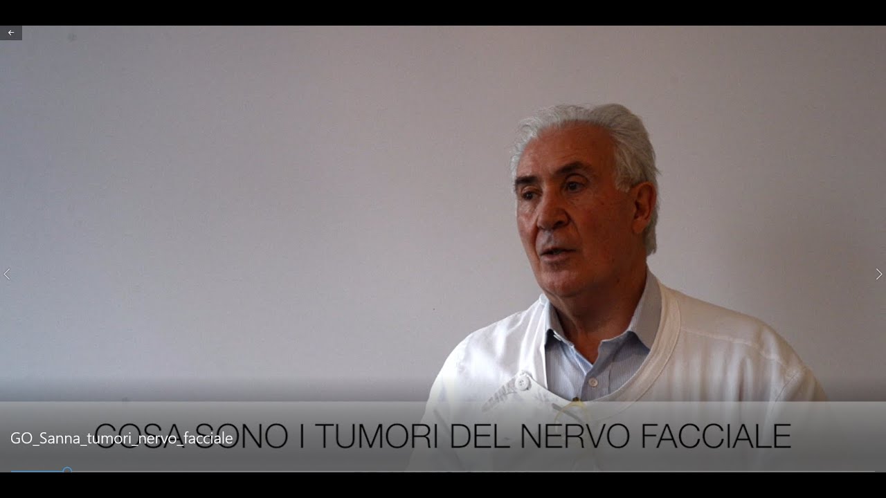 Il Prof. Mario Sanna spiega che cosa è la paralisi del nervo facciale