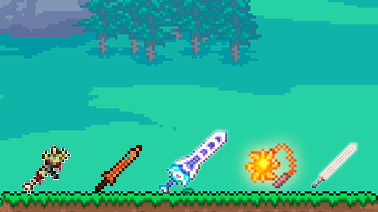 8 ARMAS QUE VOCÊ NÃO SABIA, MAS FORAM MELHORADAS NA ATUALIZAÇÃO 1.4.5 DO TERRARIA
