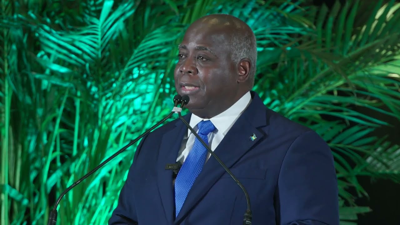 Prime Minister Philip Davis at the 32nd Annual Bahamas Business Outlook