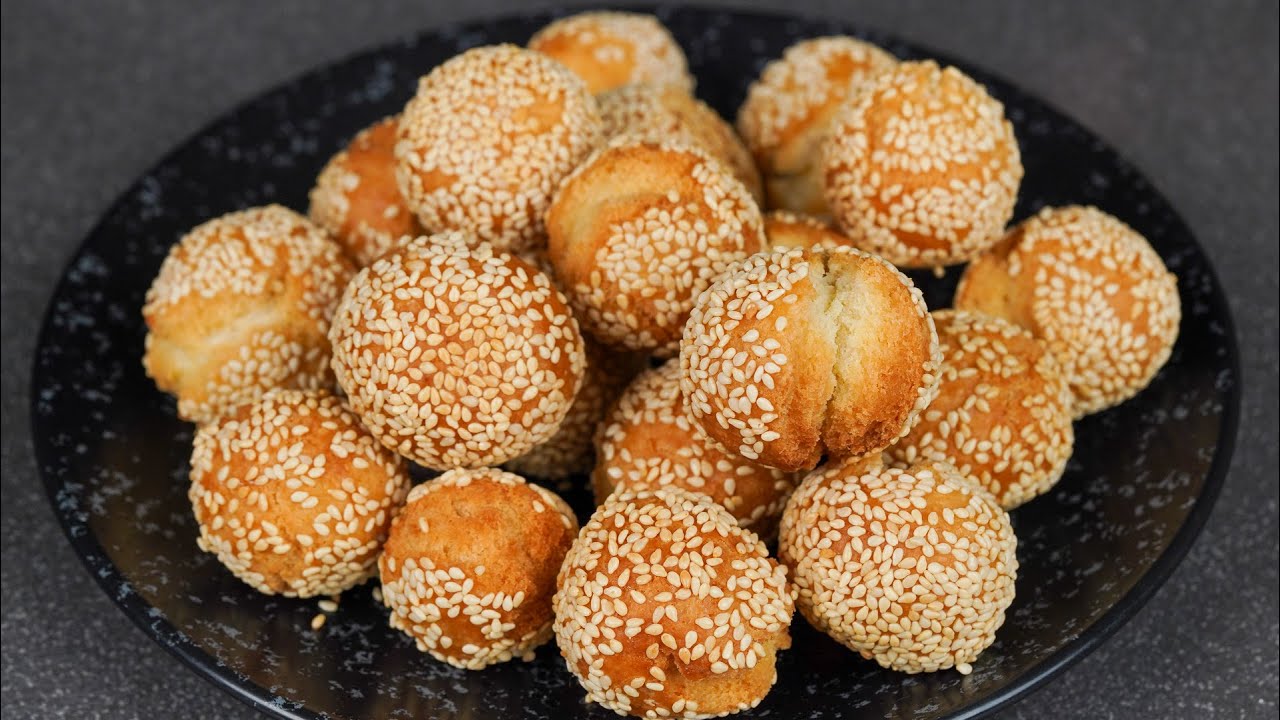 Mini Sesame Ball Snacks Recipe | 10 Min. Snacks Recipe | Easy Sesame Ball Recipe | N'Oven Foods