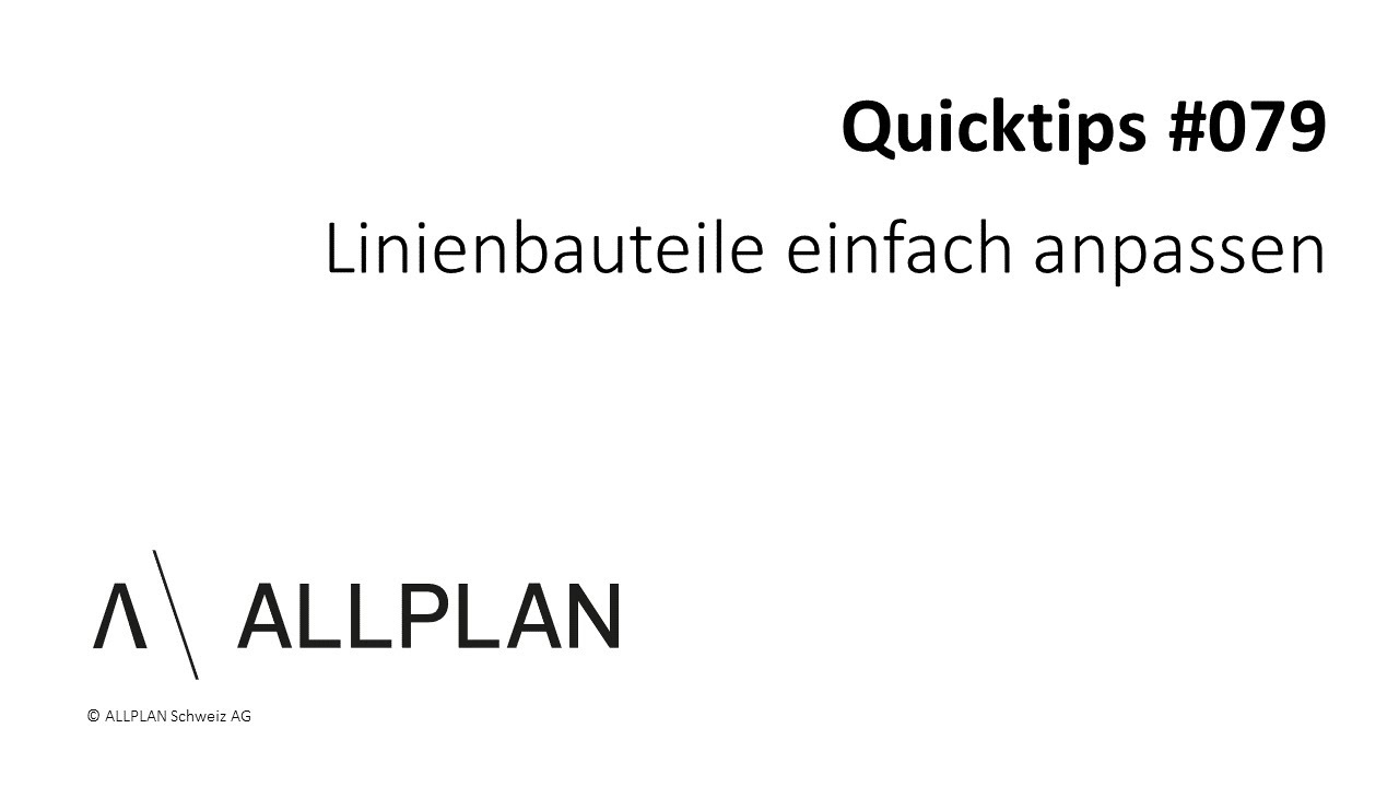 #079 ALLPLAN Quicktips 