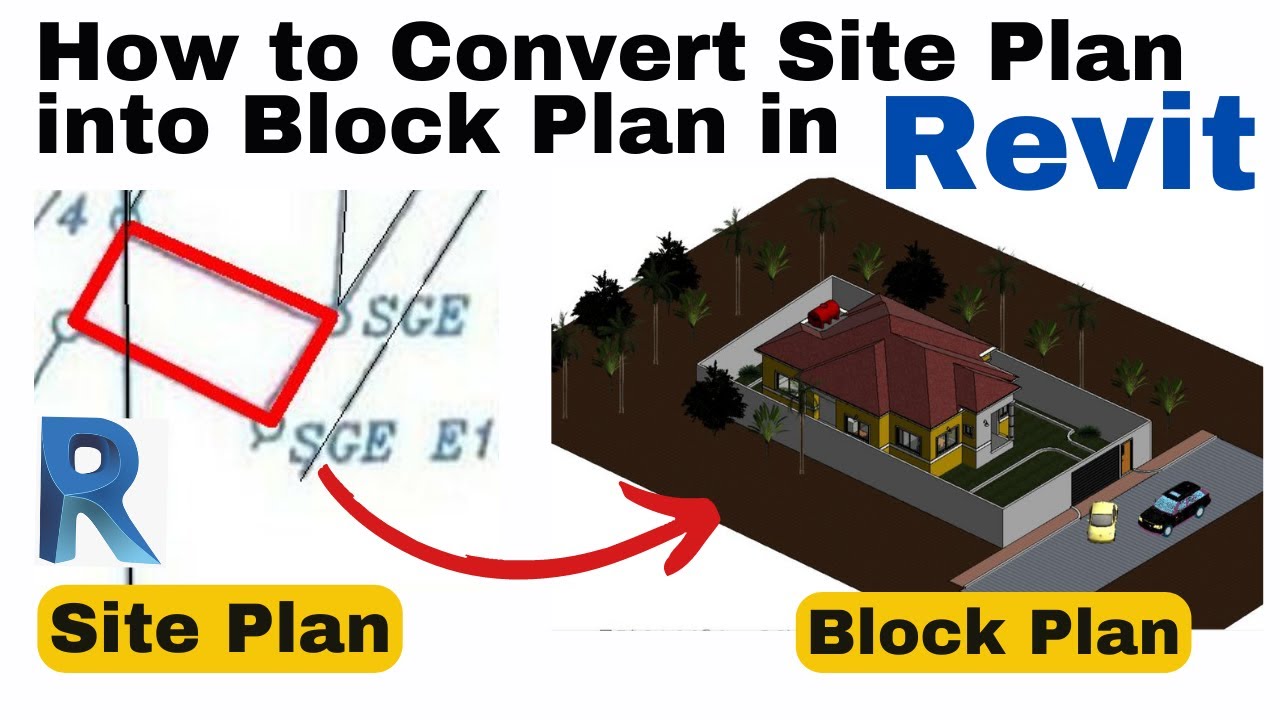 #Infinitybuildconsult #Revittutorial: How to convert Site Plan into Block Plan in Revit. #BIM