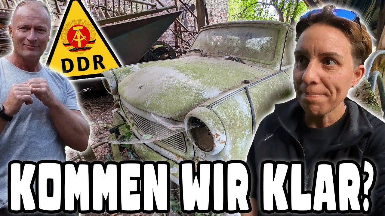 5 TRABIS VERROTTEN HIER! 😮 START DER LOST PLACE TOUR DURCH OST DEUTSCHLAND - Teil 1
