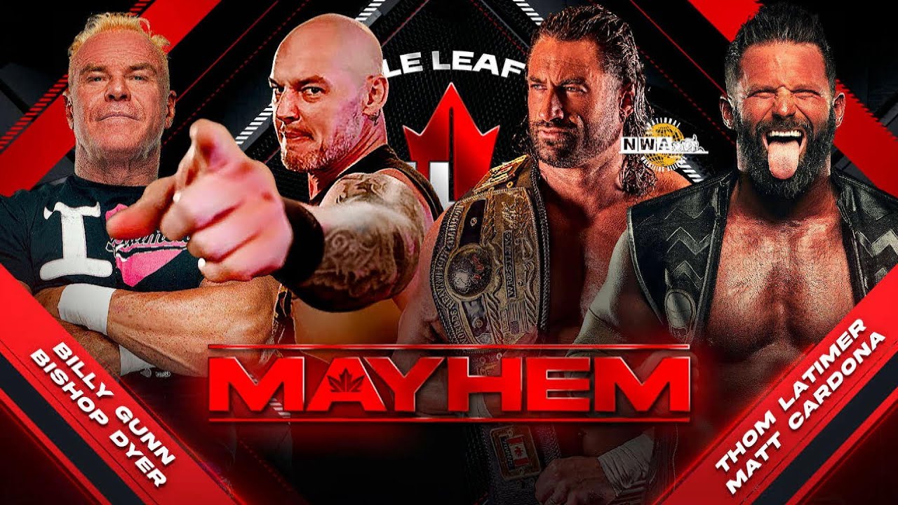 Billy Gunn & Bishop Dyer vs Thom Latimer & Matt Cardona | MLP Wrestling