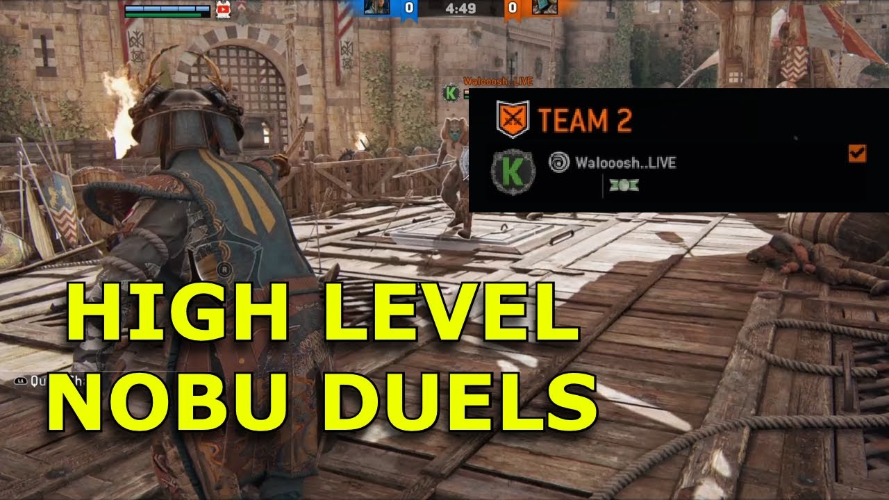 Доказательство того, что Нобуси МОЖНО использовать на высоком уровне | For Honor Duels