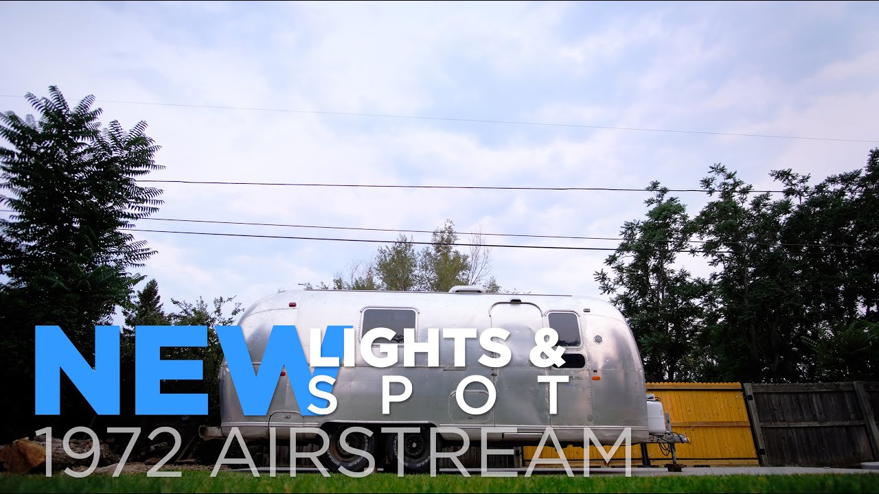 Airstream Remodel | Retro Exterior Lights Replacement w/ LED - WEEK 3