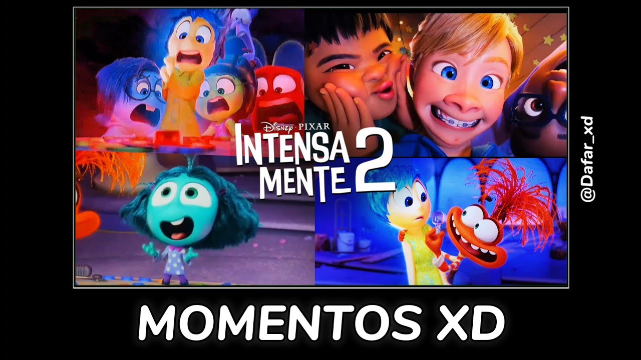 Momentos Divertidos de Intensamente 2 Recopilación | Película | Dafar_xd