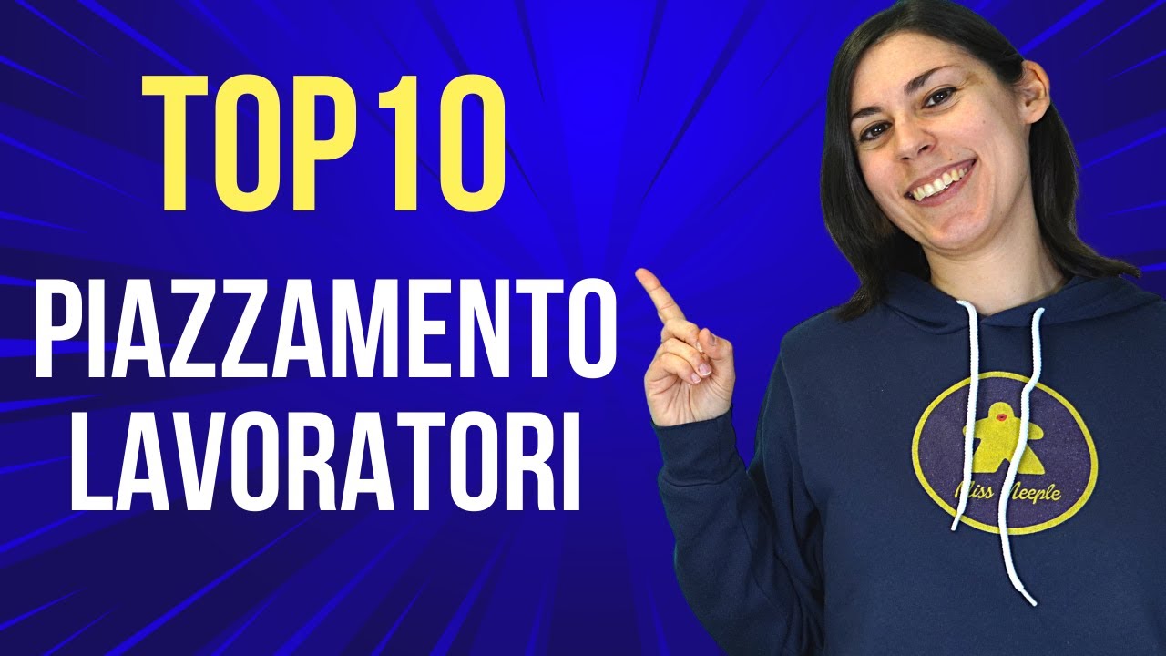 Migliori Giochi da Tavolo PIAZZAMENTO LAVORATORI