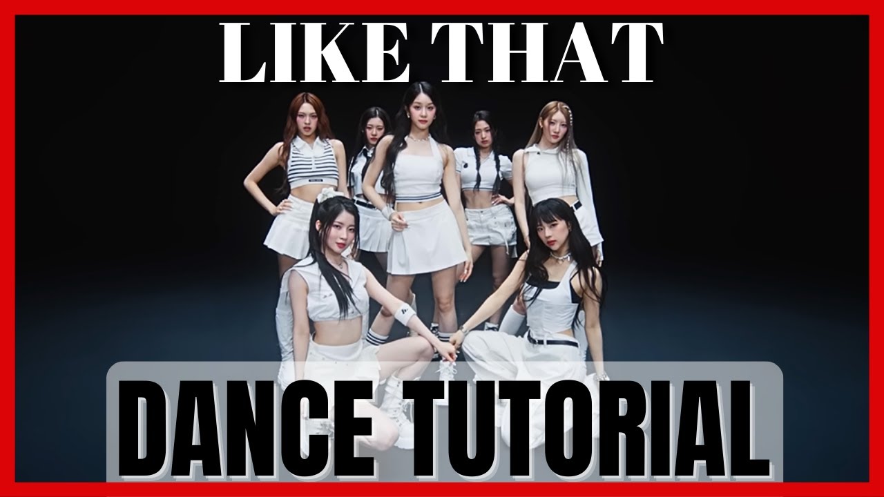 BABYMONSTER - 'LIKE THAT' Dance Mirrored Tutorial (SLOWED)