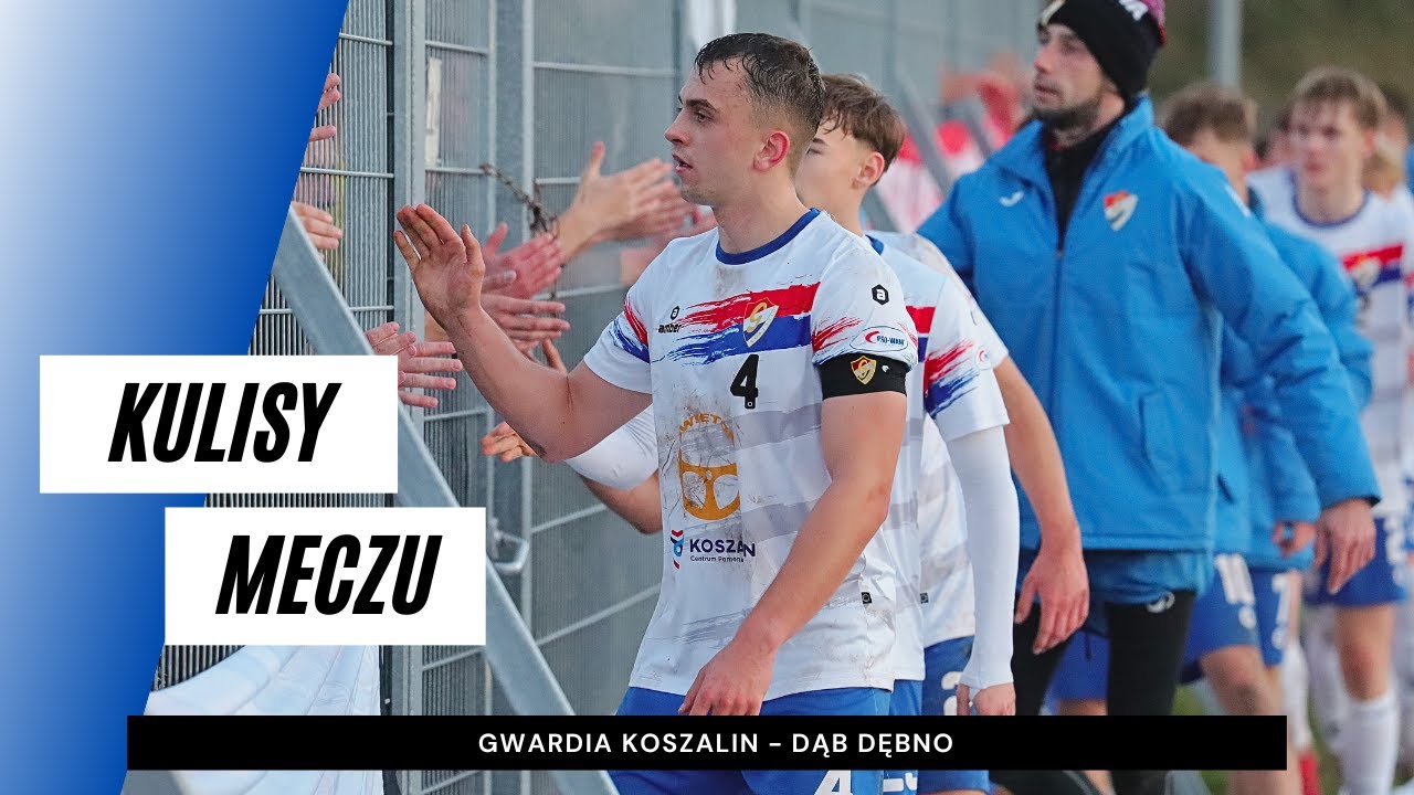Kulisy meczu Gwardia Koszalin - Dąb Dębno