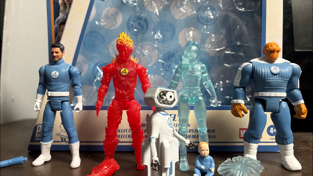 Fantastic Four Epic World of Action 4 inch. Review #marvel #epicworldofaction #mcu 