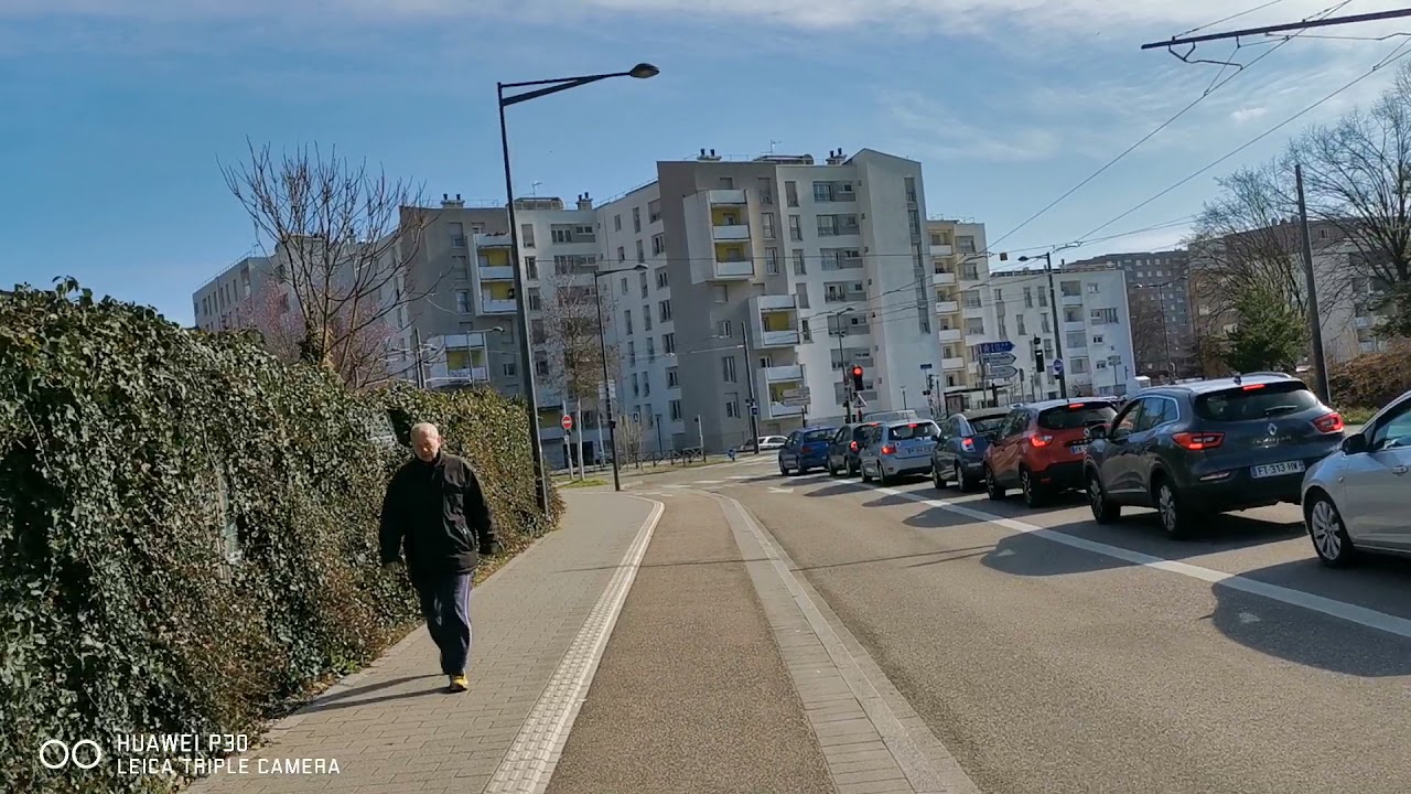 Strasbourg : Hautepierre 67200 Strasbourg France, mars 2021.