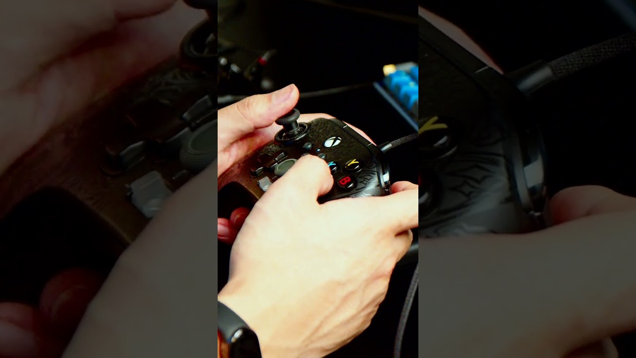Sexy Ultimate Customizable PowerA Fusion Pro 3 Controller A Gamer Dream in Black on Black Excellence