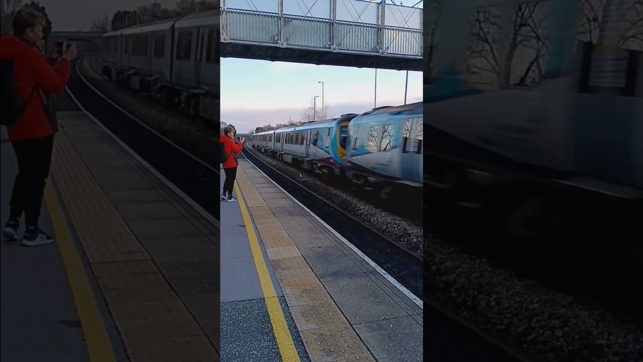 double class 185 at Garforth