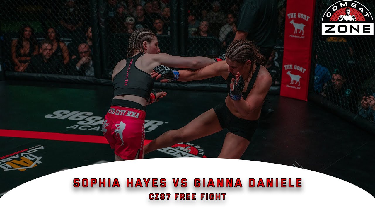 Debut at only 18! - Sophia Hayes vs Gianna Daniele - CZ87 Free Fight
